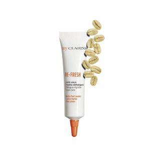 My Clarins RE-FRESH средство для снятия пуховки с глаз.