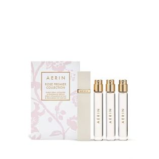 AERIN Rose Premier Fragrance Trio кошелек-спрей-распылитель и сменные блоки